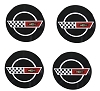 1984-1985 C4 Corvette Wheels Center Caps Package